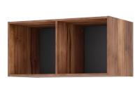 Антресоль 476.09  Тризиль 2дв.+ 476.13 Фасады 2шт/Дуб Барокко/Белый