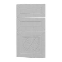 Фасад РОМБ серый 3 ящика 400