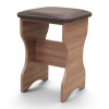 Табурет БН-200 Ясень шимо темный/сиденье к/зам T-10-030 тёмно-коричневый