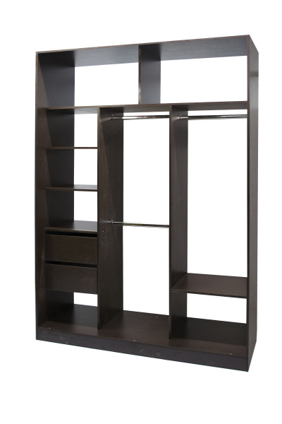 Каркас Шкафа-купе БН-61 с ящ. 2 двери 1600х2200х600/ВЕНГЕ