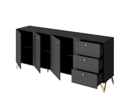 RENO комод КД-1 Черный