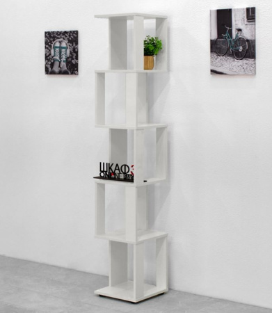 Стеллаж "Алекс" Белый