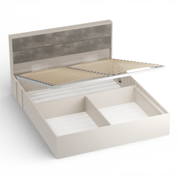 Сен-Дени Кровать с подъемным механизмом 160*200 Кашемир