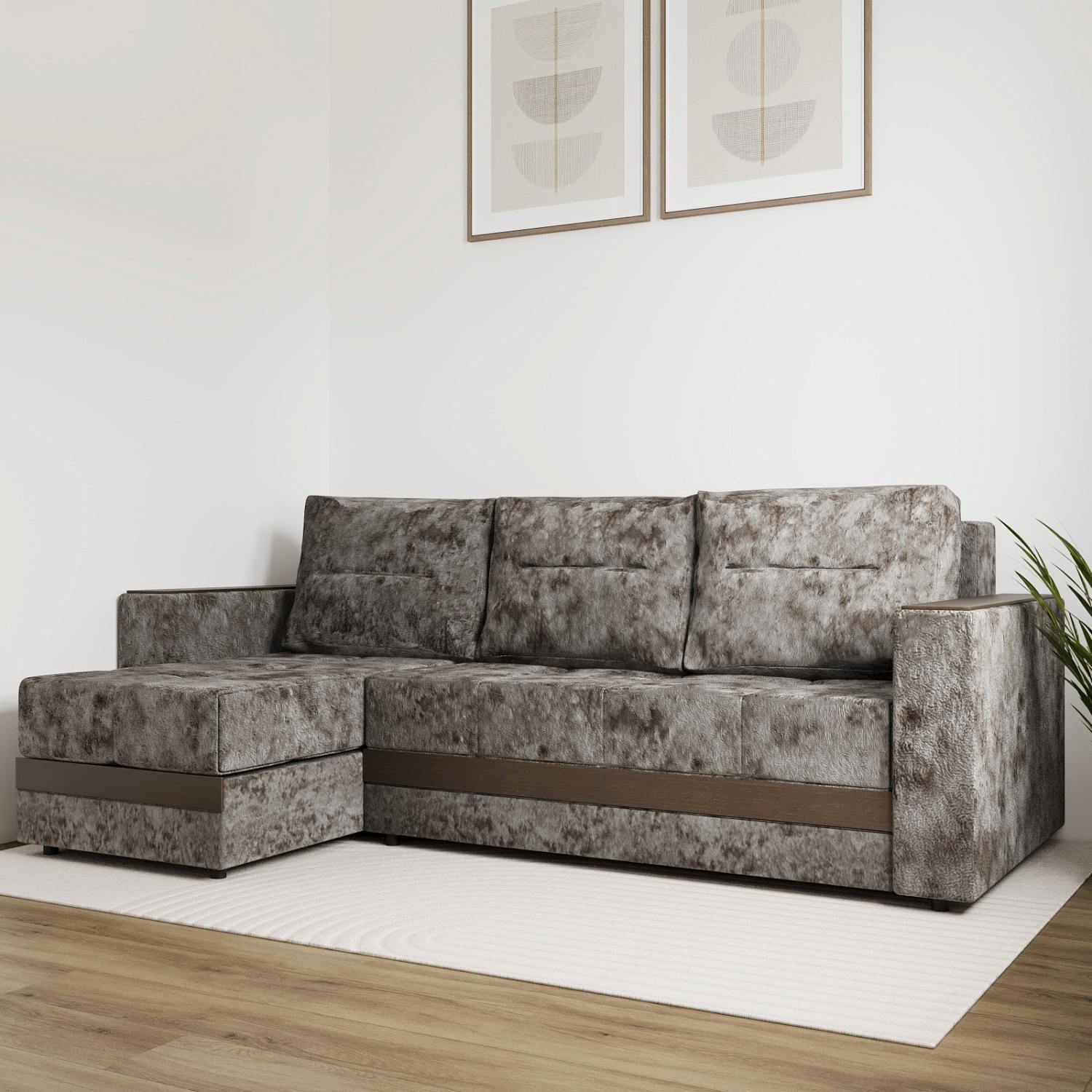 Диван угловой Лидер 10 SR 291