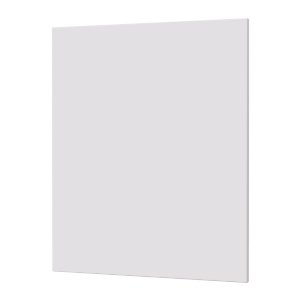 Фасад БЕЛЫЙ МАТОВЫЙ 600 для посудомоечной машины