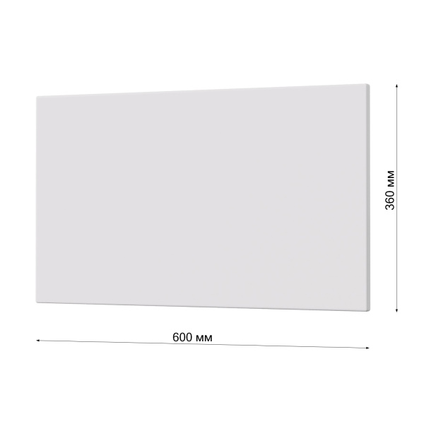 Фасад БЕЛЫЙ МАТОВЫЙ h = 360 * 600
