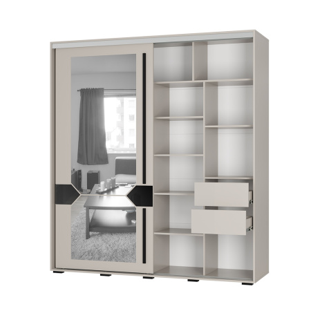 Шкаф-купе Крафт-9 1962*594*2176 Кашемир