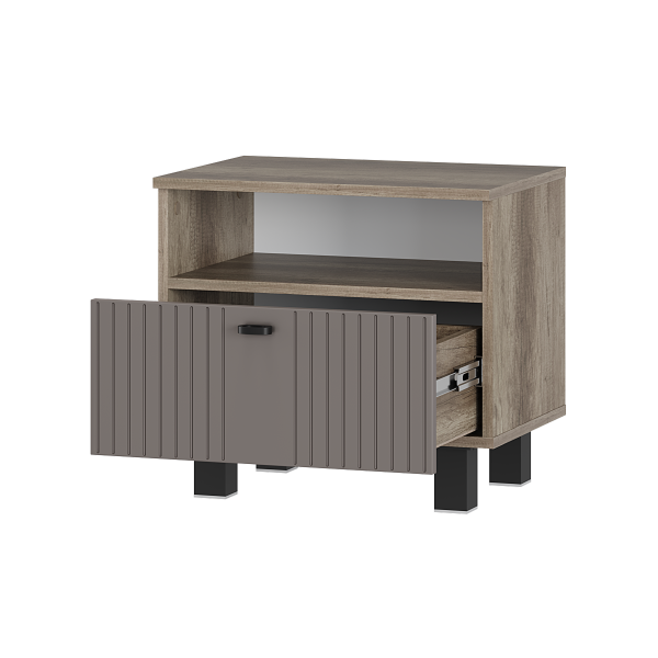 Олива Тумба прикроватная ТБ-14 Дуб каньон/MF14 муссон