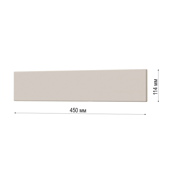 Фасад КАШЕМИР под духовку 114 * 450