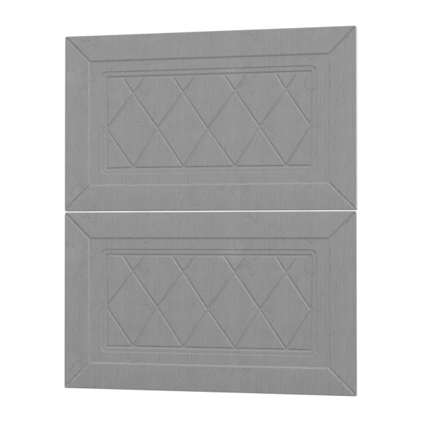 Фасад РОМБ серый 2 ящика 600