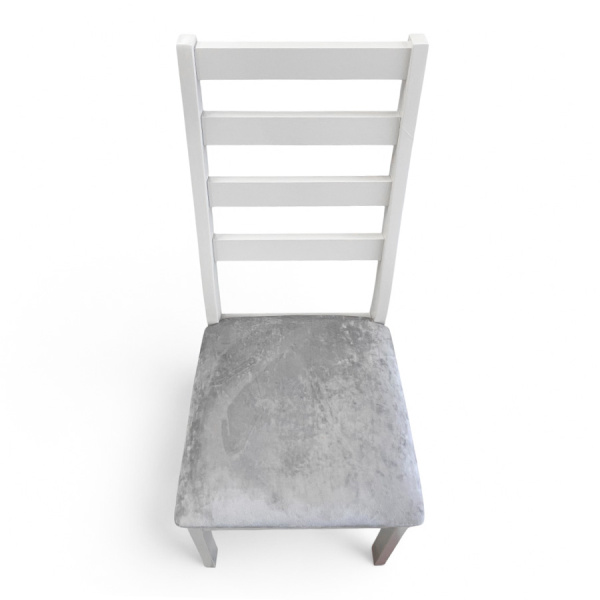 Стул Сотти Р серая эмаль/Катания 05 (Серый жемчуг) 