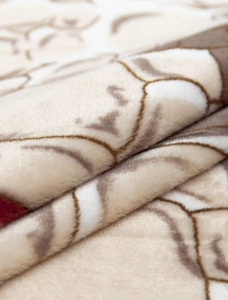 Плед Texrepublic фланель печатный Евро 86563 камешк