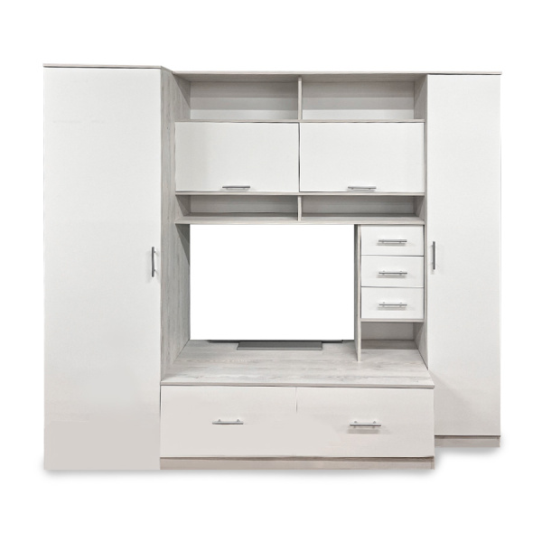 Гостиная МН-02.11-01 сосна лофт/белый