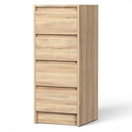 Комод Венсен 4 ящика Дуб Сонома