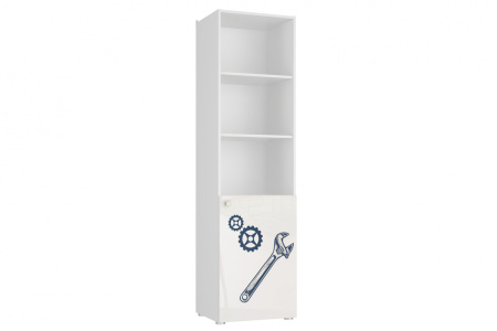 Модерн-Квадро Шкаф 1дв комбинир.