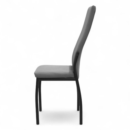 Стул Лорд Ромб (Черный, к/з Серый 800м)