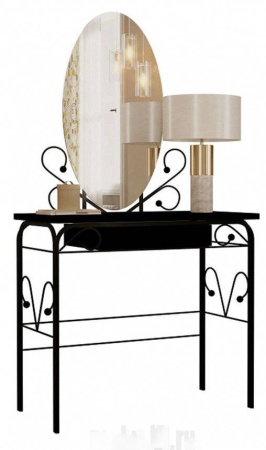 Стол туалетный Версаль ММД 303 Черный/Венге