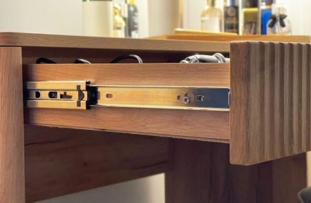 Адам трюмо дуб крафт золотой/графит