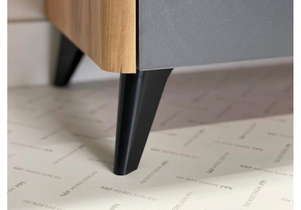 Адам Комод дуб крафт золотой/графит